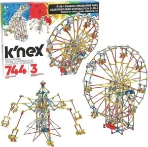K'NEX Thrill Rides 3-in-1 Classic Amusement Park Building Set