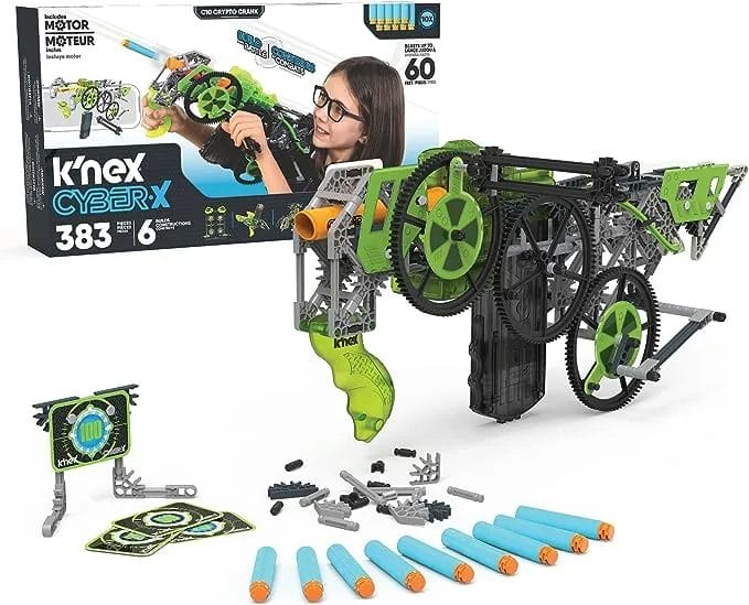 K'NEX Cyber-X C10 Crypto Crank with Motor