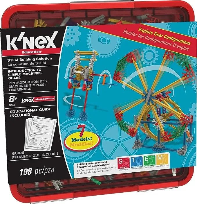 K'NEX Education Intro to Simple Machines Gears Set Box