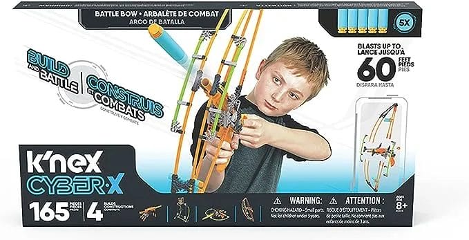 K'NEX K-Force Battle Bow Build and Blast Set box