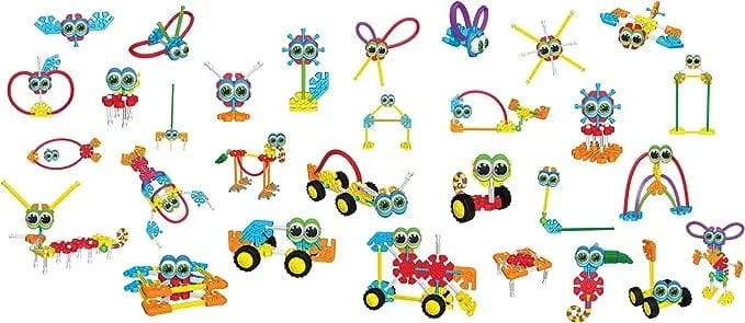 Kid K'NEX Build A Bunch Set Building possibilities