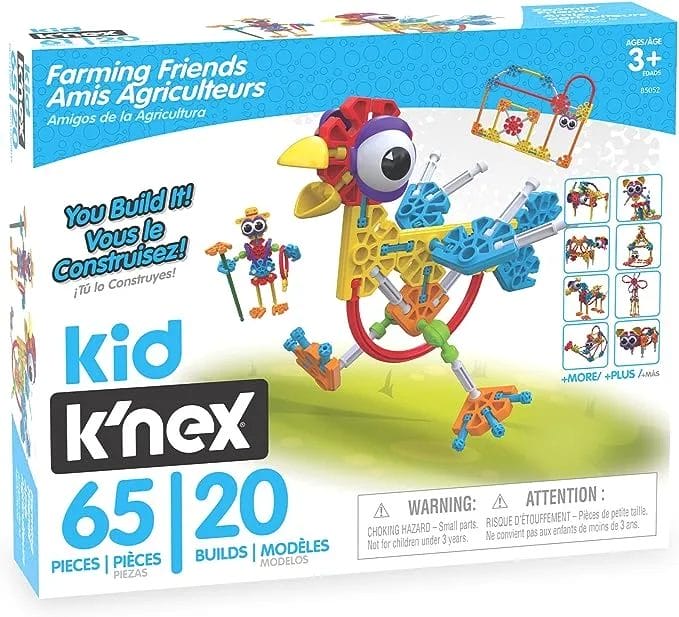 Kid K'NEX Farmin' Friends Building Set Box