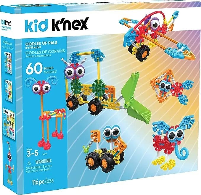 Kid K’NEX Oodles of Pals Building Set Box