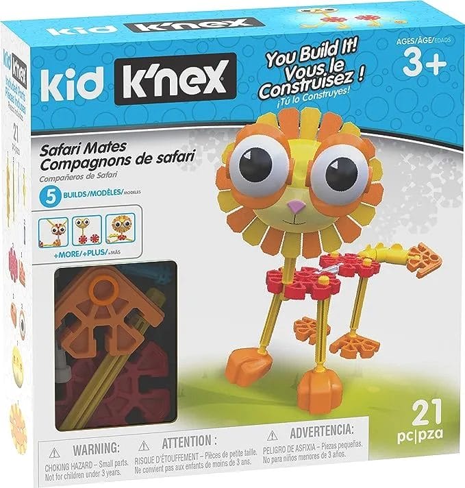 Kid K'NEX Safari Mates Building Set Box