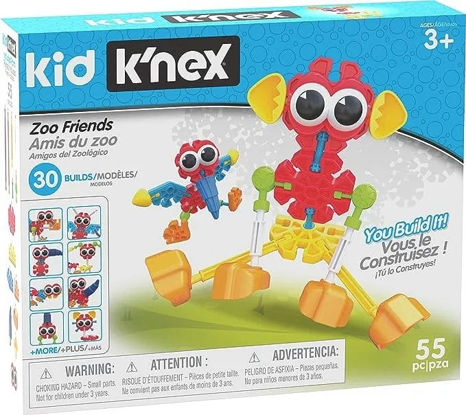 Kid K'NEX Zoo Friends Building Set Box