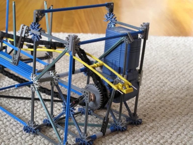 K'NEX Roller Coaster Station Step 7 4