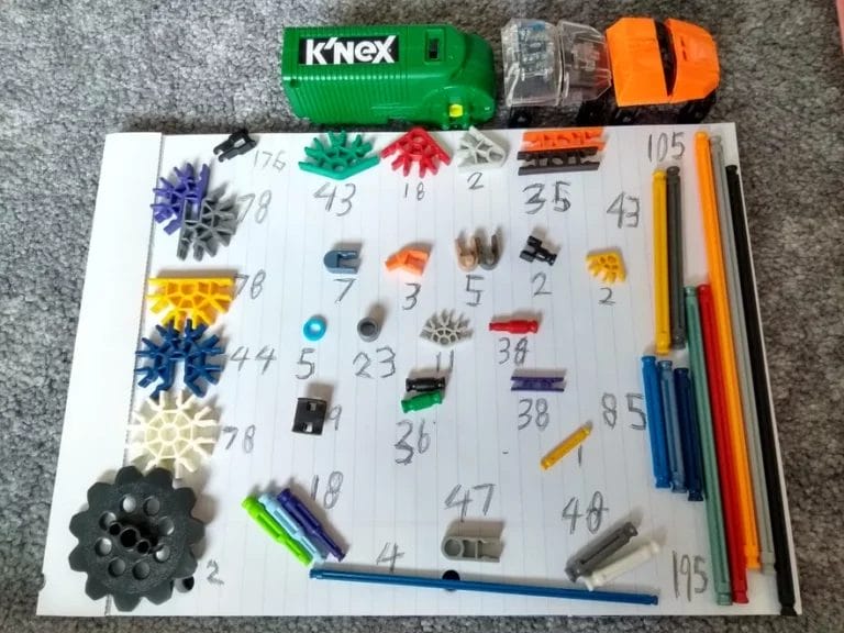 K'NEX Scorpion Express Coaster Pieces