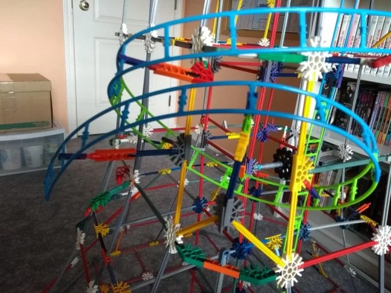 K'NEX Scorpion Express Coaster Step 10 13