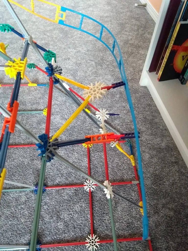 K'NEX Scorpion Express Coaster Step 10 19