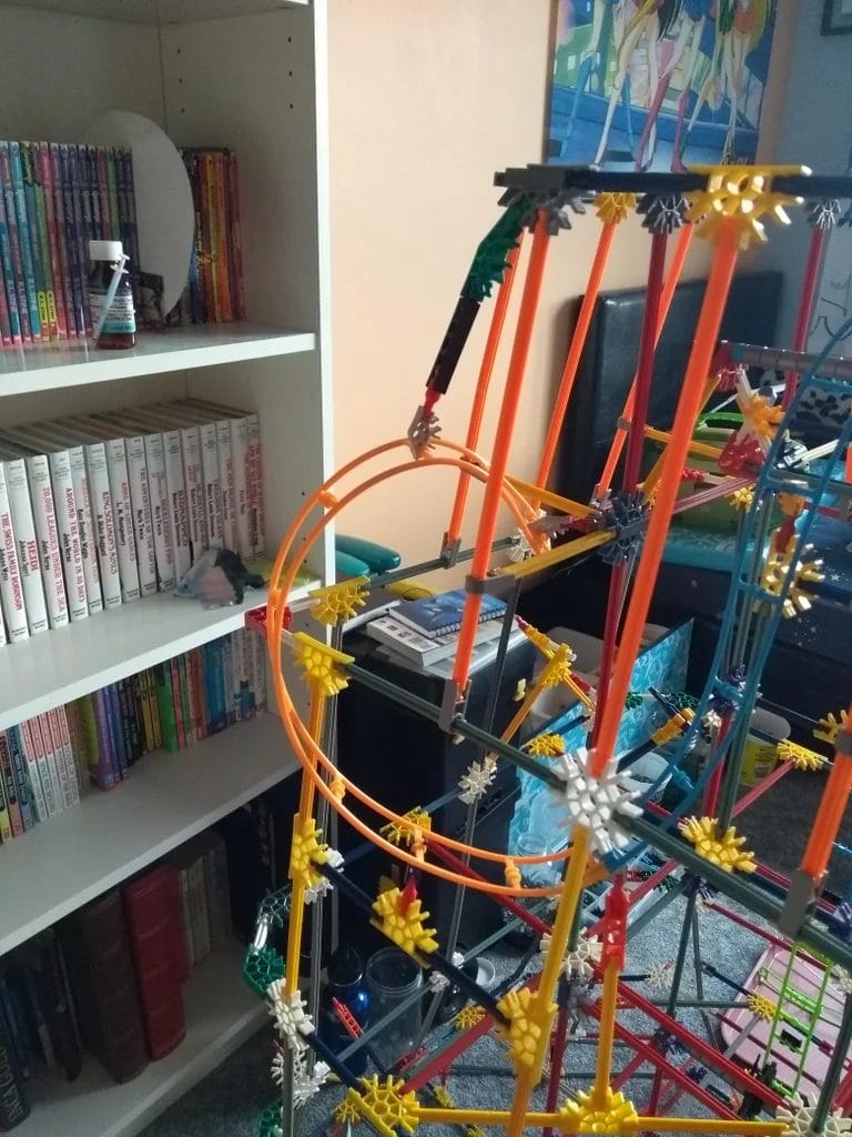 K'NEX Scorpion Express Coaster Step 10 7