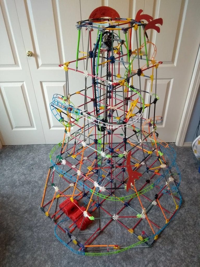 K'NEX Scorpion Express Coaster Step 11 5