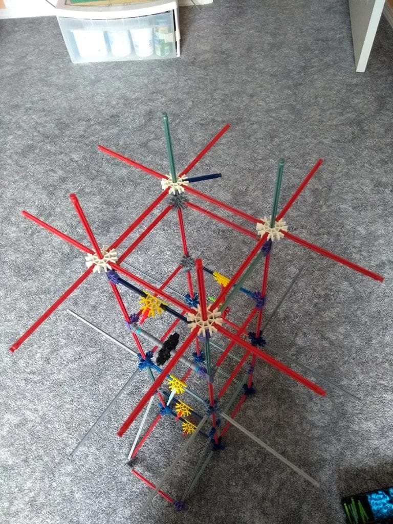 K'NEX Scorpion Express Coaster Step 6 11