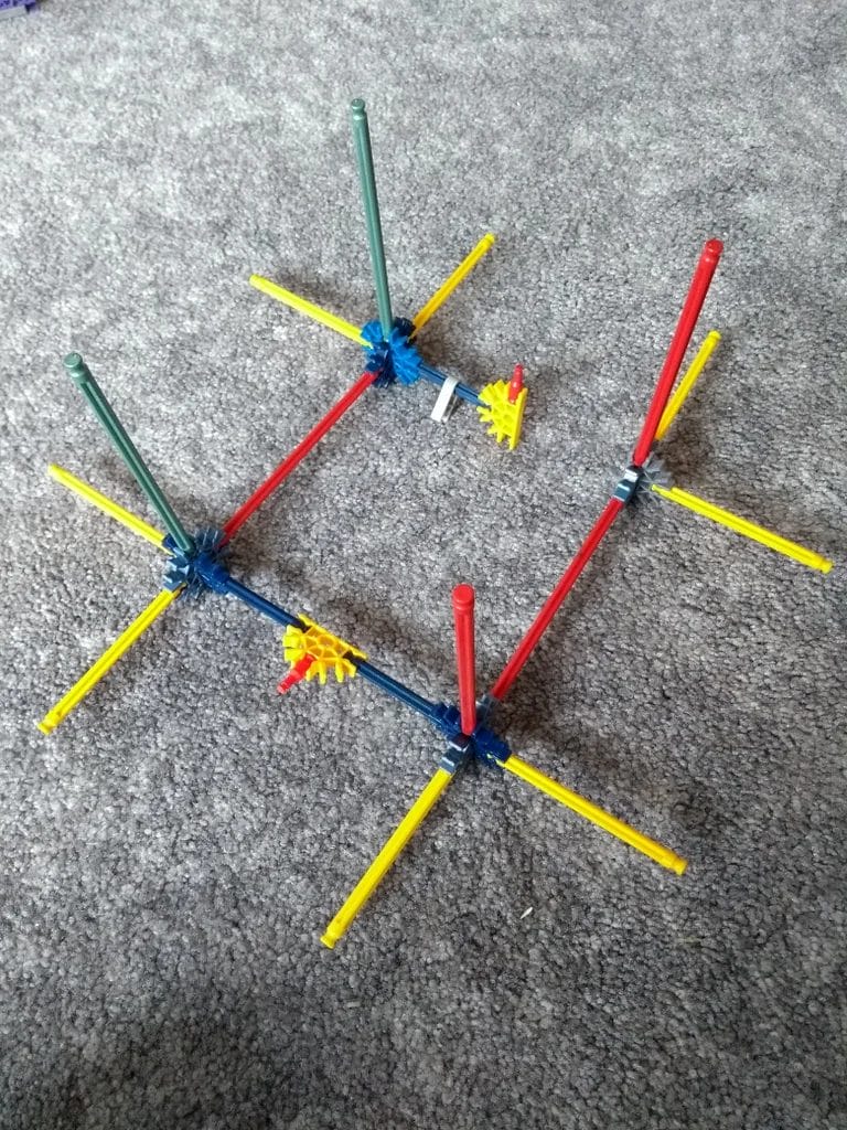 K'NEX Scorpion Express Coaster Step 6 14