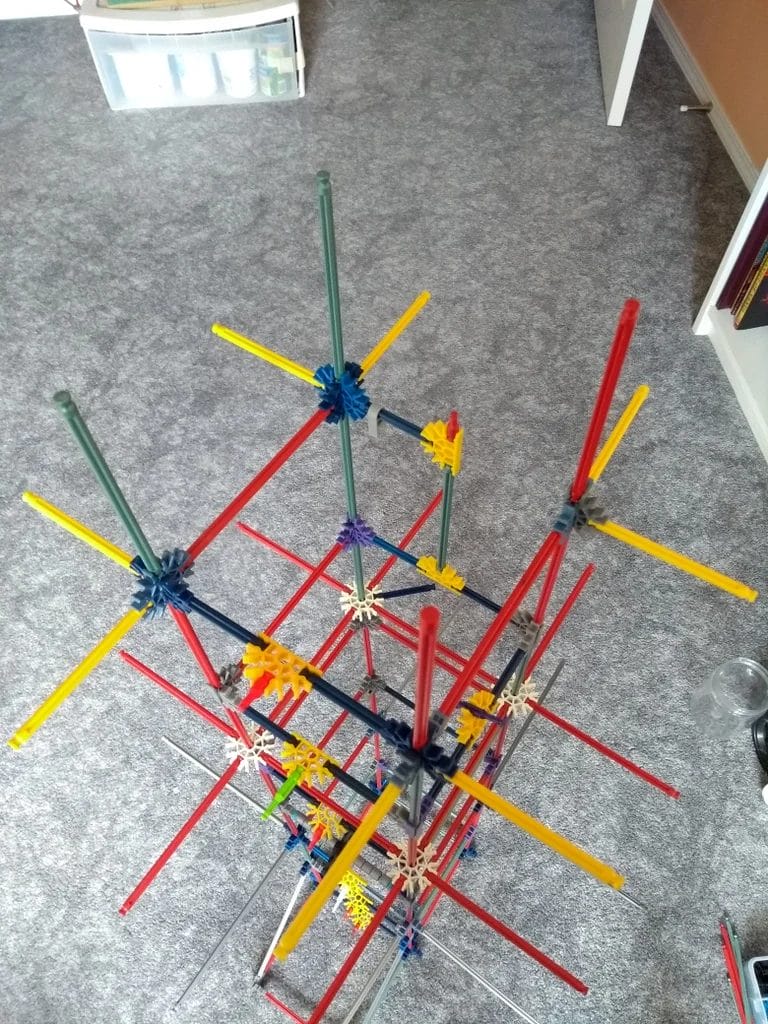 K'NEX Scorpion Express Coaster Step 6 15
