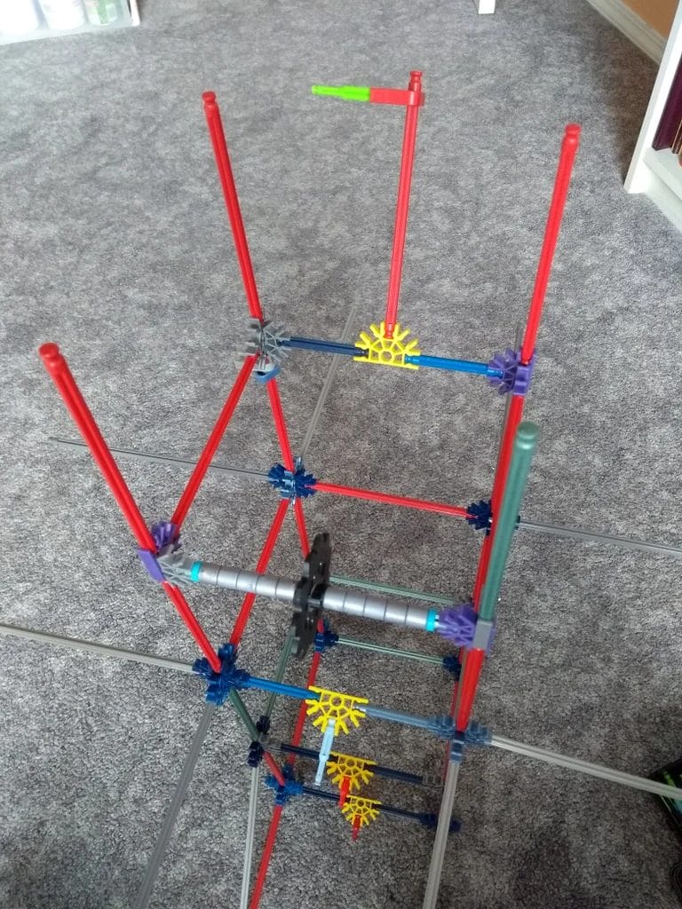 K'NEX Scorpion Express Coaster Step 6 7