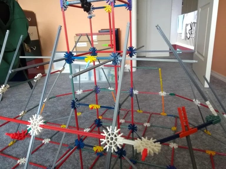K'NEX Scorpion Express Coaster Step 7 10