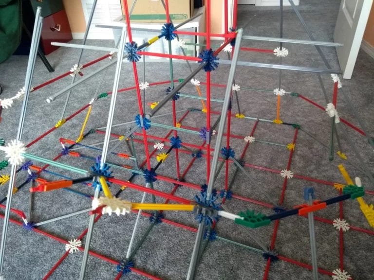 K'NEX Scorpion Express Coaster Step 7 12