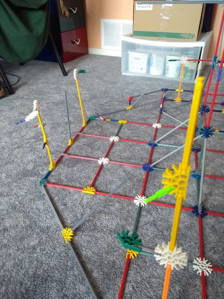K'NEX Scorpion Express Coaster Step 7 3