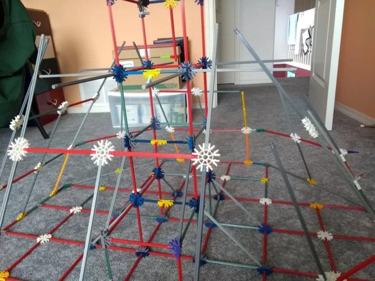 K'NEX Scorpion Express Coaster Step 7 8