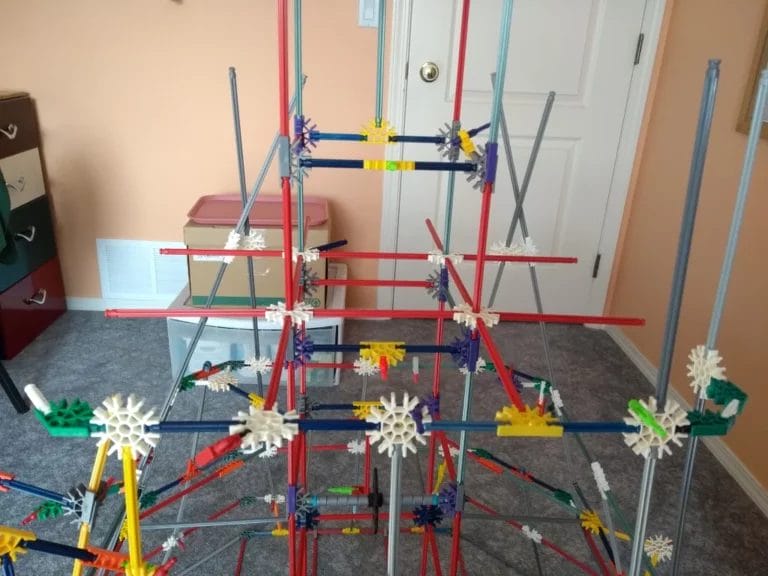 K'NEX Scorpion Express Coaster Step 8 9