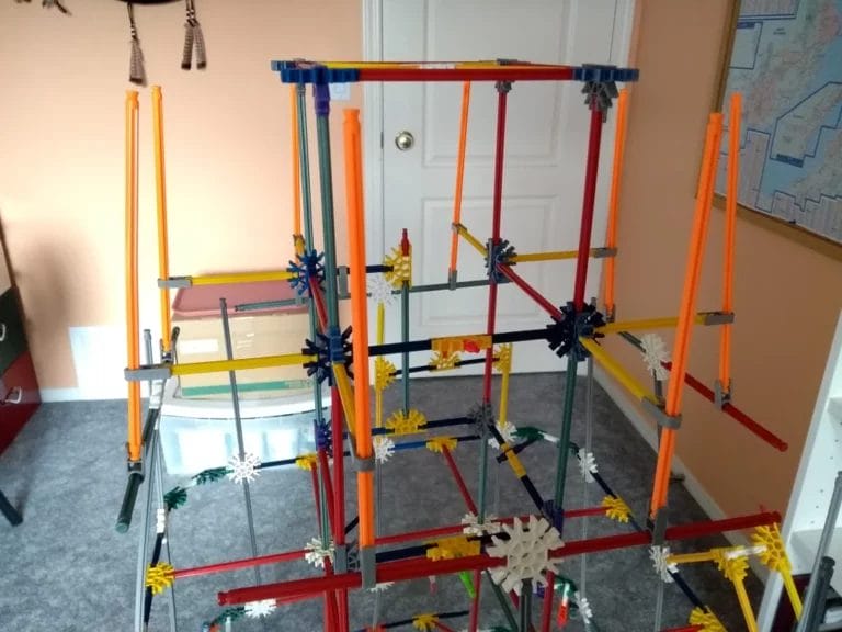 K'NEX Scorpion Express Coaster Step 9 4