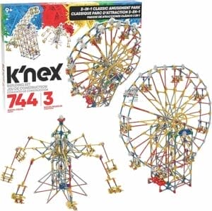 K’NEX 3-in-1 Classic Amusement Park Building Set