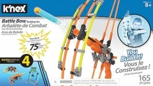 K'NEX K-Force Battle Bow Build and Blast Set , Blue, for 8-15 years