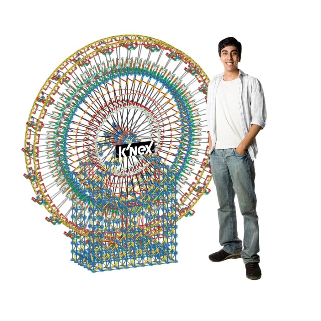 K'NEX Thrill Rides 6-Foot Ferris Wheel set with over 8000 pieces