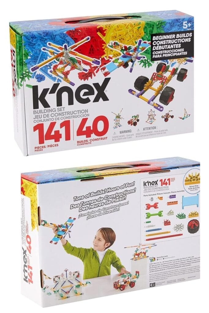 K'NEX Beginner 40 Model Building Set box